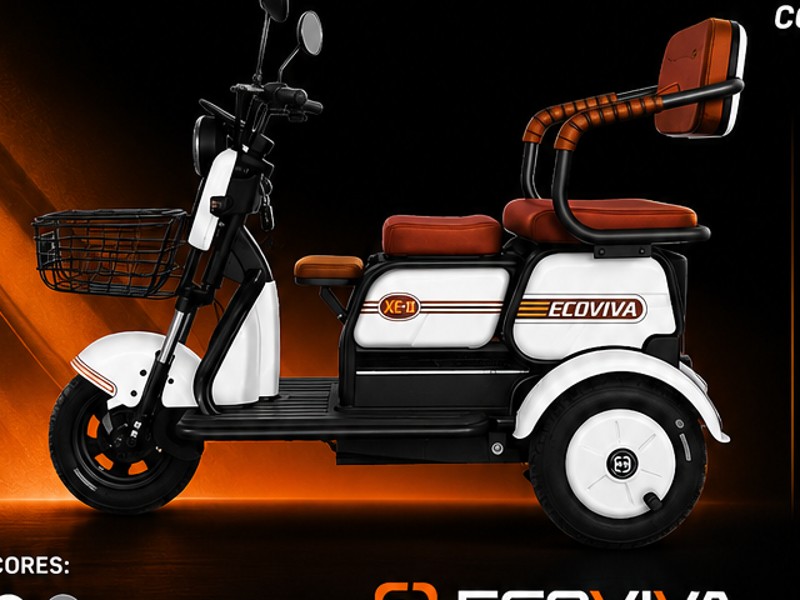 Triciclo 1000W — scooter elétrica GO Scooter